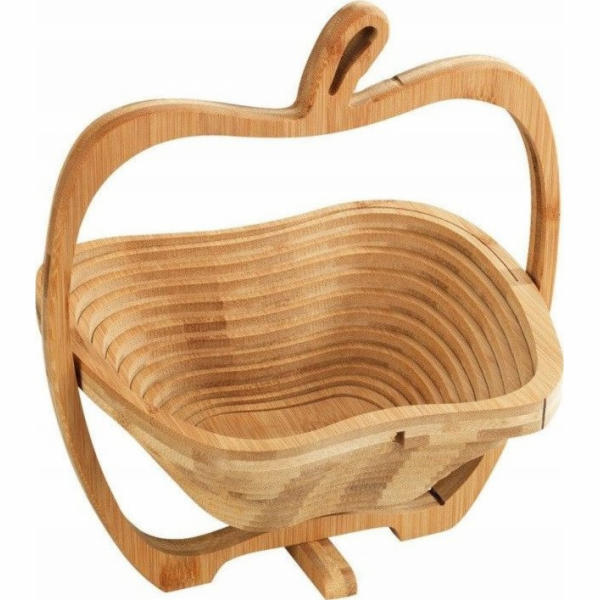 Maximex Skládací košík na ovoce O 22,5 x 30 cm, bambus