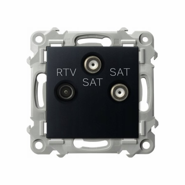 Ospel RTV-SAT zásuvka Ospel Szafir GPA-Z2S/m/33 se dvěma ...