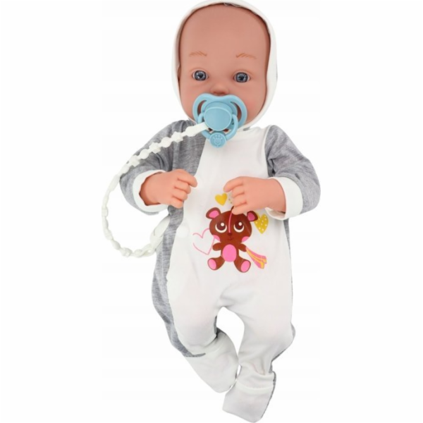 LeanToys Sada doplňků pro miminko s dudlíkem a dekou 35 cm
