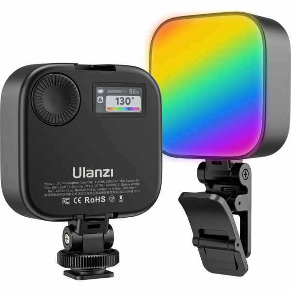 Ulanzi Ulanzi U60 LED lampa RGB WB 2500 K - 9000 K