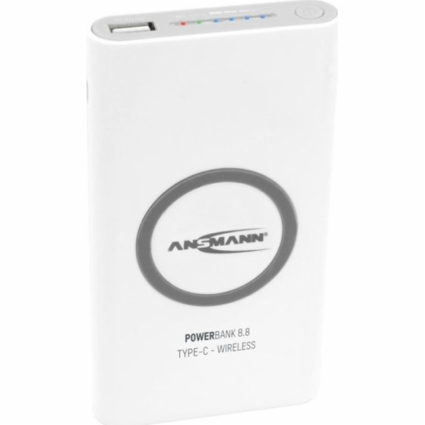 Ansmann Bezdrátová powerbanka 8.8 Type-C 8000mAh bílá