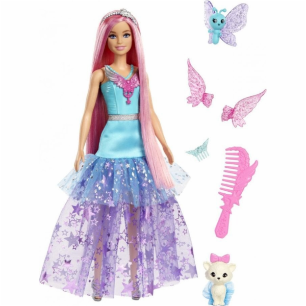 Mattel Barbie Dotek kouzelné filmové panenky se zvířátky ...