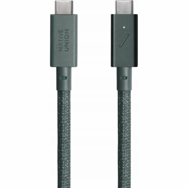 Native Union Kabel USB-C - USB-C 2,4 m zelený (BELT-PRO2-...