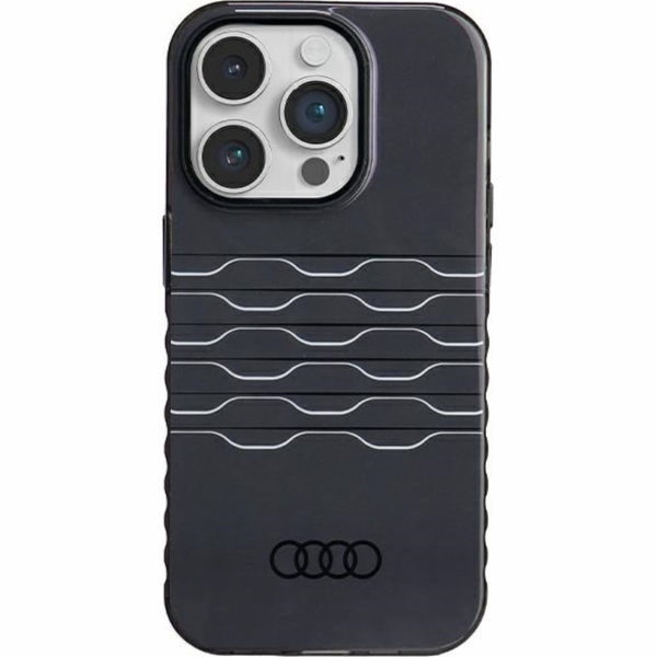 Audi Pouzdro IML MagSafe pro iPhone 14 Pro 6.1 černé/čern...