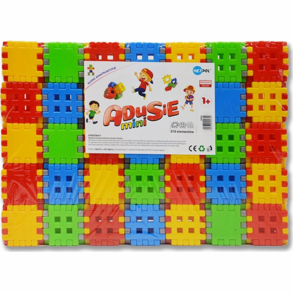 Czako Stavební kostky ADUSIE MINI 210 dílků