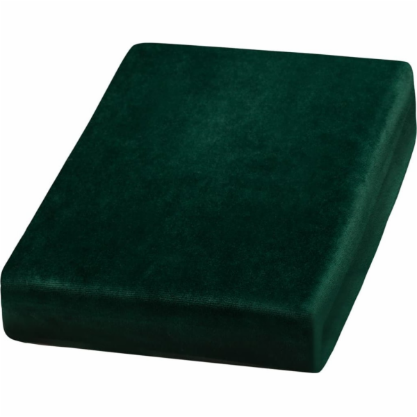 Activeshop Velvet prostěradlo lahvově zelené