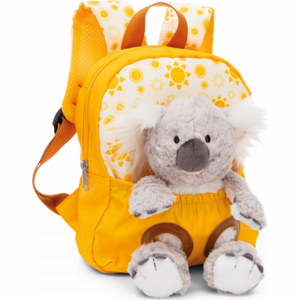 NICI NICI 49842 Batoh 21x26cm žlutý + maskot koala 25cm