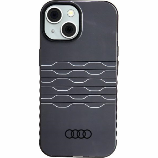 Audi Pouzdro IML MagSafe pro iPhone 15 / 14 / 13 6.1 čern...