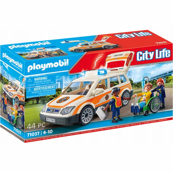 Playmobil PLAYMOBIL 71037 auto záchranáře, stavebnice
