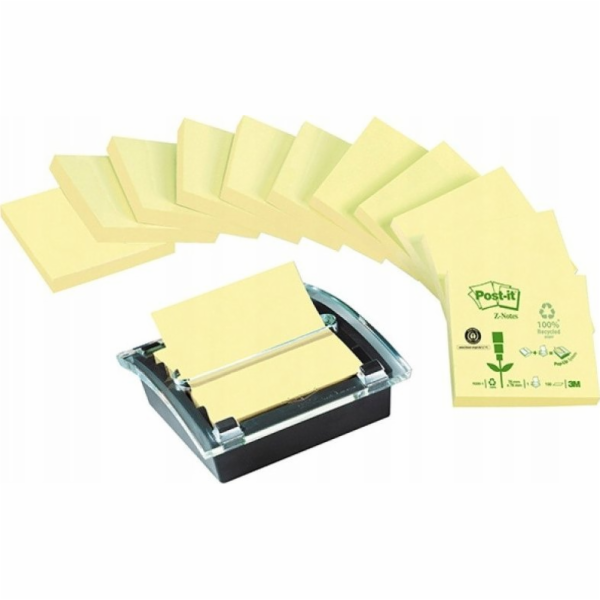 3M POST-IT R330 GENBRUG Z-NOTES PK12 + DÁVKOVAČ U/B