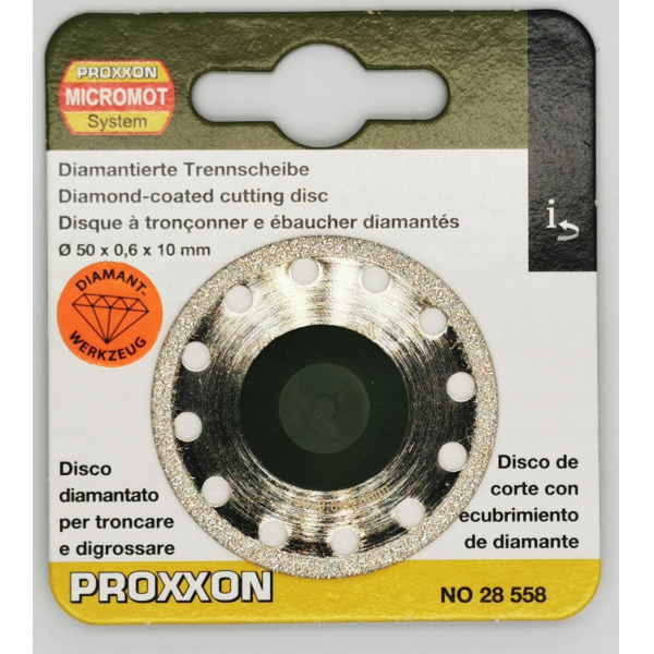 Proxxon diamantem potažený číselník průměr 50 mm x 0,6, p...