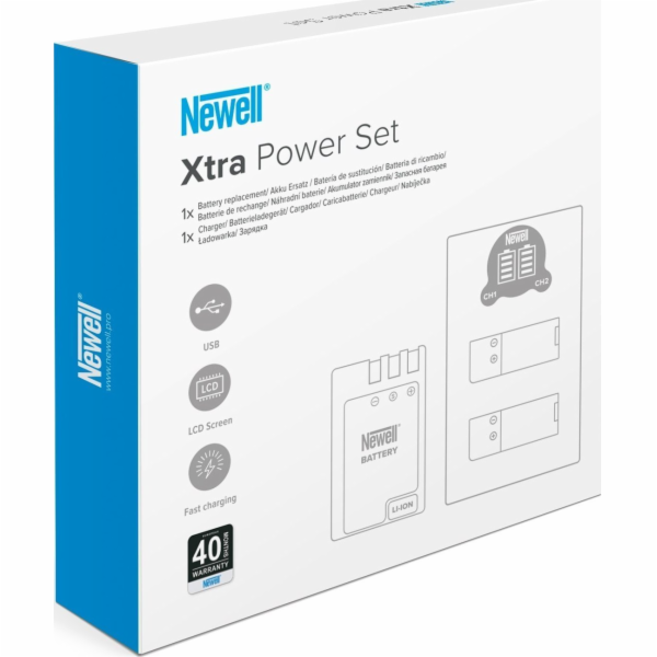 Newell Nabíječka fotoaparátu Charger + baterie Newell Xtr...