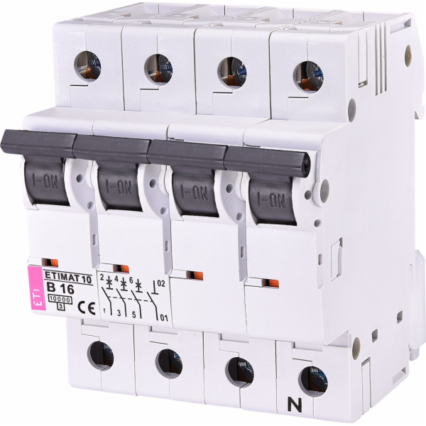 Eti-Polam Jistič 3P+NB 16A 10kA AC ETIMAT10 (02126716)