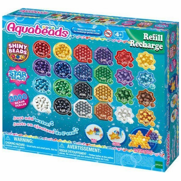 Epoch Sada třpytivých korálků AQUABEADS, náplň 31995