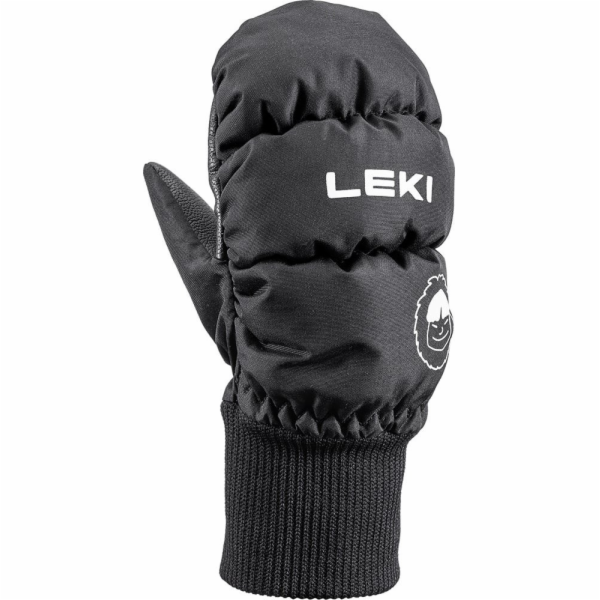 Leki Rukavice Leki Little Eskimo Mitt Short černé 5.0