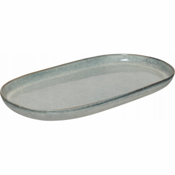 Secret de Gourmet Podlouhlý talíř z kameniny TERRE, 21 x ...
