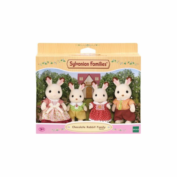 Epoch Figurka rodiny čokoládových králíků SYLVANIAN 05655