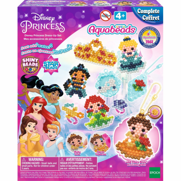 Epoch Aquabeads Třpytivé princezny Disney princezny