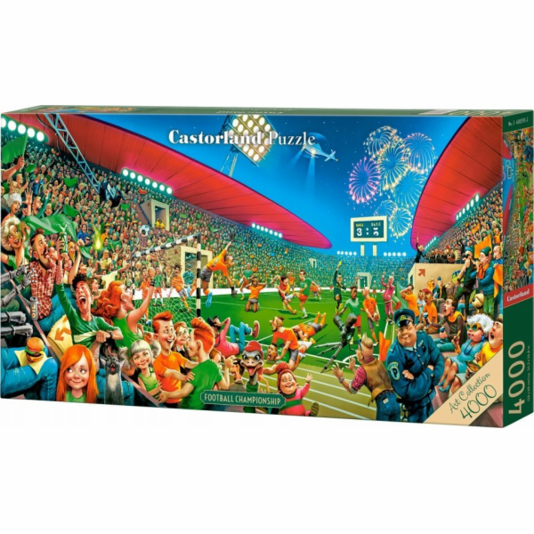 Castorland Puzzle 4000 Fotbalové mistrovství CASTOR