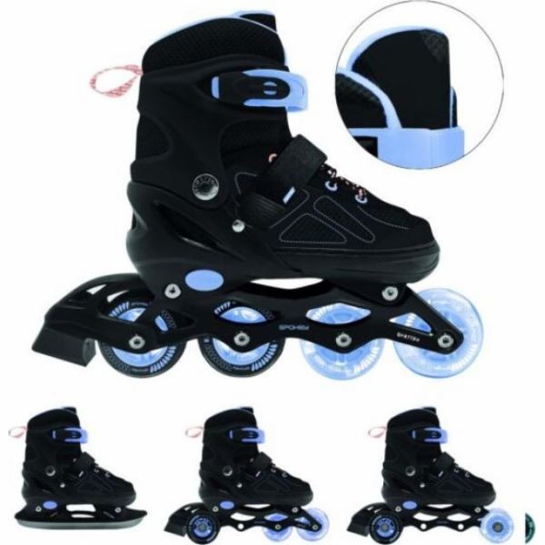 Spokey Rollerblades Nastavitelné dětské kolečkové brusle ...
