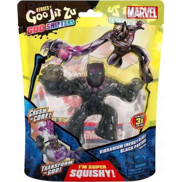 Papo Figurka TMT GooJitZu obr. MarvelGooShift BlackPanthe...