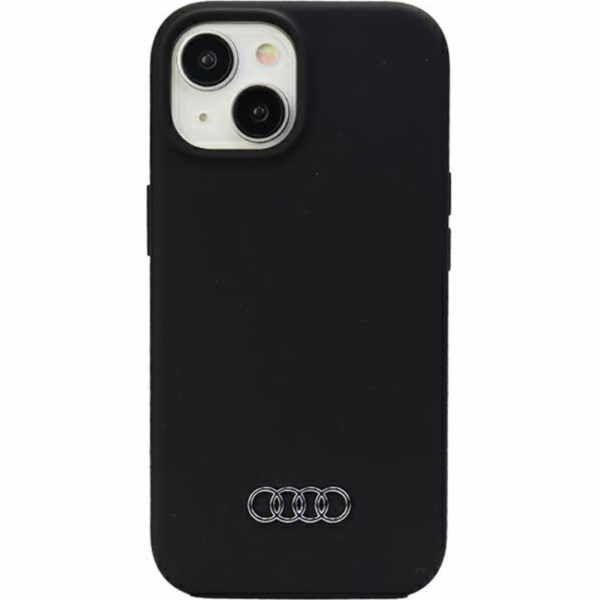 Audi Silikonový kryt Audi pro iPhone 15 / 14 / 13 6.1 čer...