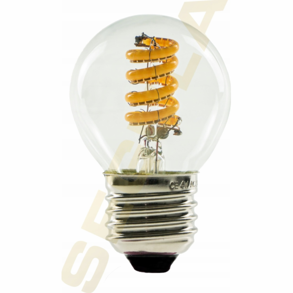Segula Segula LED golfový míček, zakřivená, čirá, E27, 3,...
