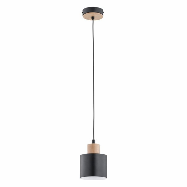 Alfac Alfa Ivo 60733 závěsná lampa 1x60W E27 černá/hnědá