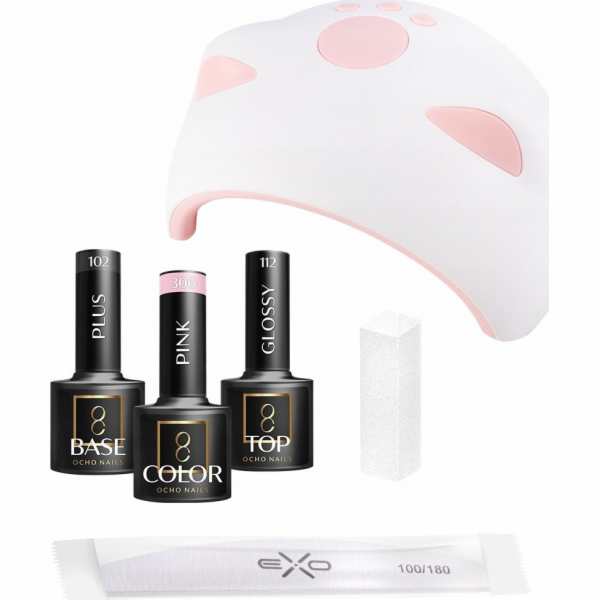 Activeshop Startovací sada OCHO NAILS 8 hybridních laků