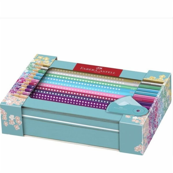 Faber-Castell Třpytivé tužky 20 barev + příslušenství