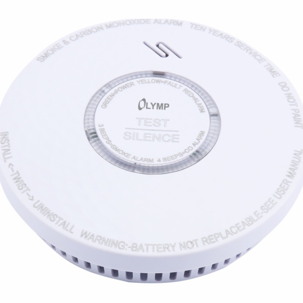 Olympia Olymp Rauch-/Kohlenmonoxid Warnmelder RC 200