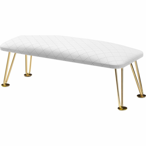 Activeshop Stojan na manikúru MOMO 6-M se zlatým bílým kš...