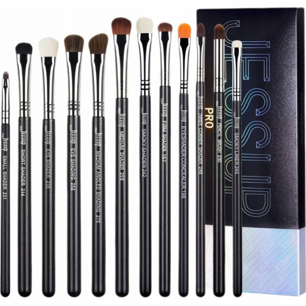 NoName JESSUP_SET Sada dvanácti štětců na make-up Pro Eye...