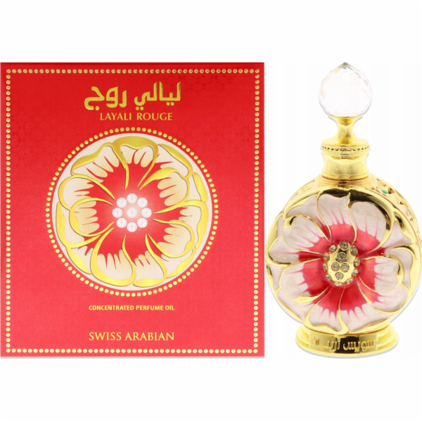 NoName SWISS ARABIAN Layali Rouge parfémovaný olej 15ml