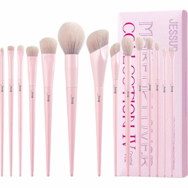 NoName JESSUP_SET Sada čtrnácti štětců na make-up na obli...