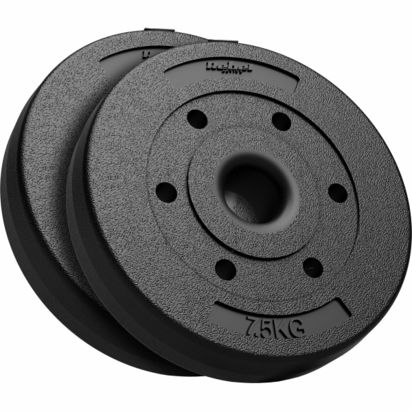 Rebel Sada bitumenových závaží 2x7,5kg, otvor 51mm - pro ...