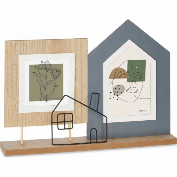 Gift Decor Dárkový dekorační rámeček na 2 fotografie, sto...