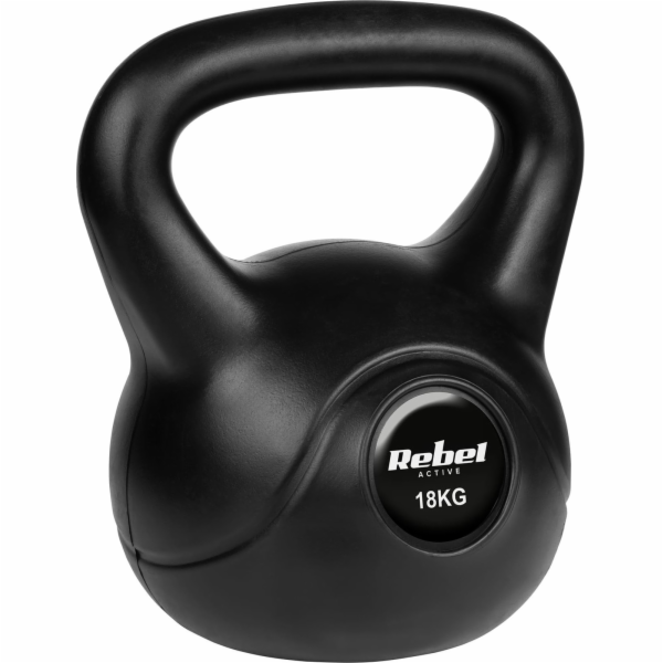 Rebel Kettlebell RBA-2319 bitumenový 18 kg