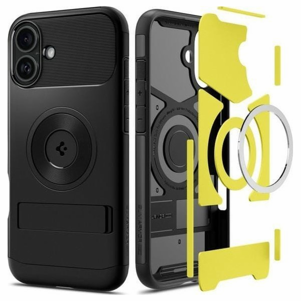 Spigen Pouzdro Slim Armor Mag pro iPhone 16 MagSafe černé...