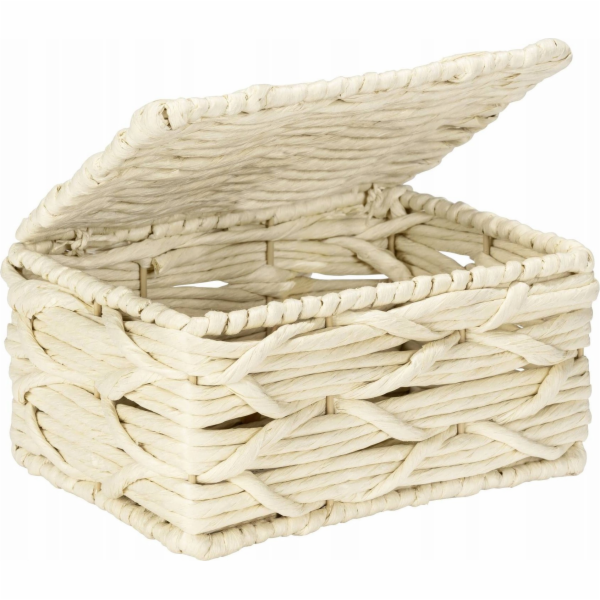 Wenko Úložný koš s víkem, 19 x 10 x 14 cm, Vabriano, WENKO