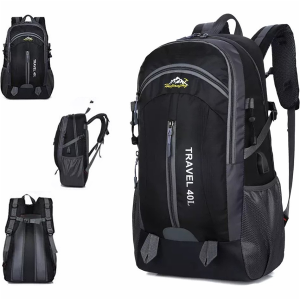 vidaXL Turistický batoh Admir 16183 306 černý