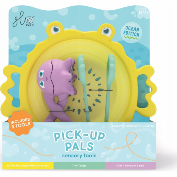 Barbie Glo Pals, Sada hraček Glo Pals 5v1 pro jemnou moto...