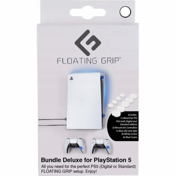 Nacon Floating Grip Wandhalterung PS5 2xController weiß