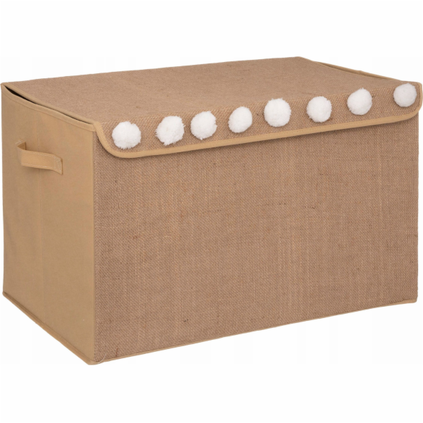 Atmosphera Jutový úložný box na hračky 57 x 36 x 36 cm