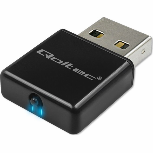 Qoltec Bezdrátový ultra rychlý mini NANO WiFi adaptér | S...