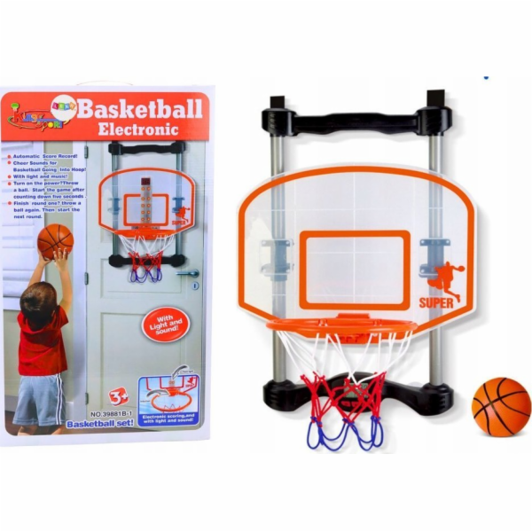 LeanToys Nastavitelné čerpadlo na basketbalový míč pro vn...