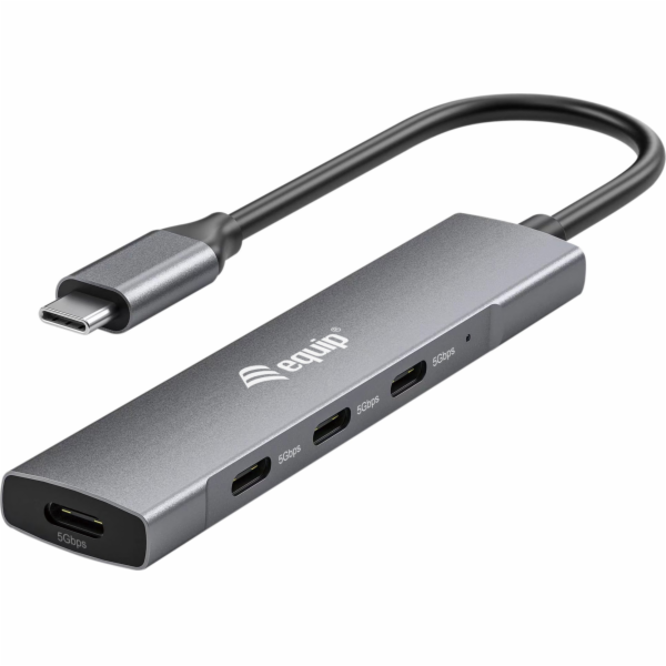Equip HUB USB Equip USB-Hub 4-port 3.2/C->4x3.0 5Gbps o.N...