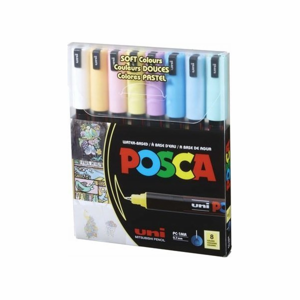 Posca Posca - PC1MR - Pero s extra tenkým hrotem - Jemné ...