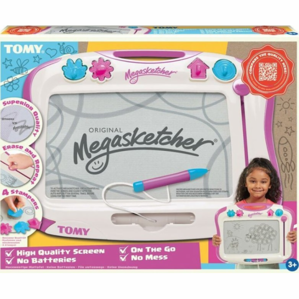Tomy TOMY Megasketcher fialový skicář E73512 /6