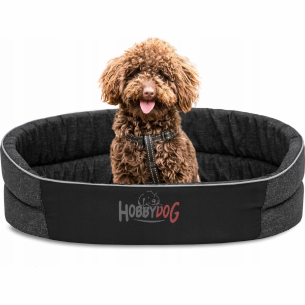 Hobbydog PĚNOVÝ PELECH R5 ČERNÝ EKOLEN